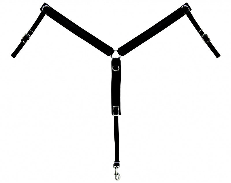 Weaver Leather Felt Lined Ring-In-Center Breast Collar