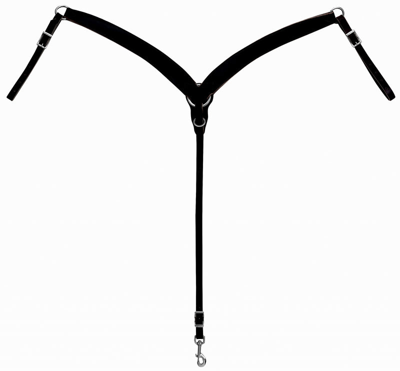 Weaver Leather Contoured Ring-In-Center Breast Collar