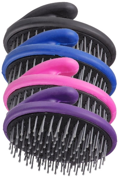 Tough-1 Palm Grip Mane/Tail Brushes - 6 Pack