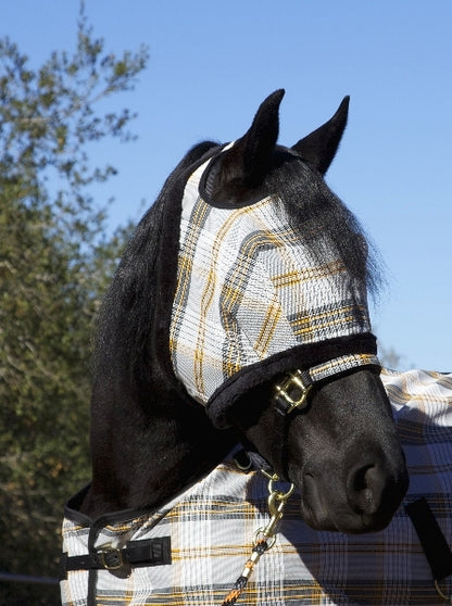 Kensington UV Fly Mask with Fleece Trim - Open Top