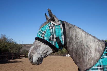 Kensington UV Fly Mask with Fleece Trim - Open Top