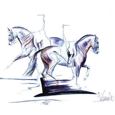 Nizza (Dressage) By: Jan Kunster, Matted
