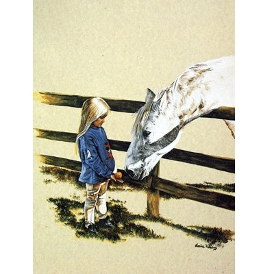 The Apple Blank Greeting Cards - 6 Pack