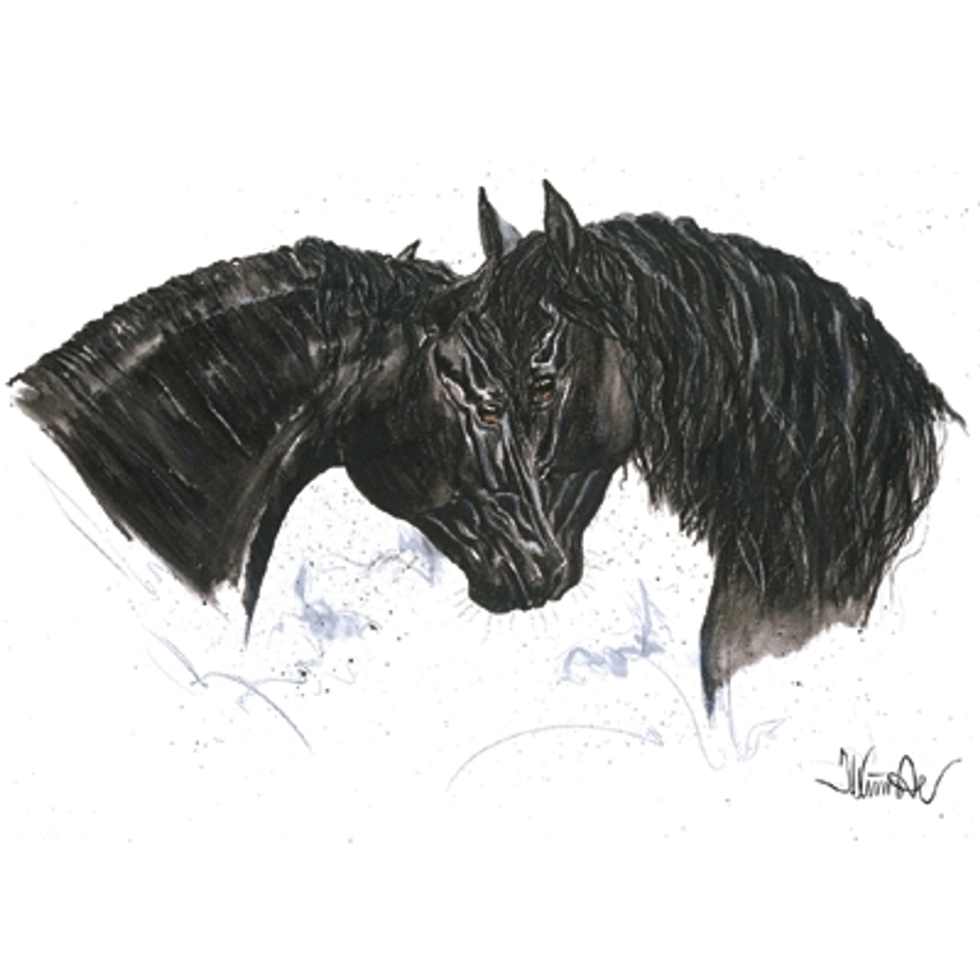 Paint it Black (Friesian) By: Jan Kunster