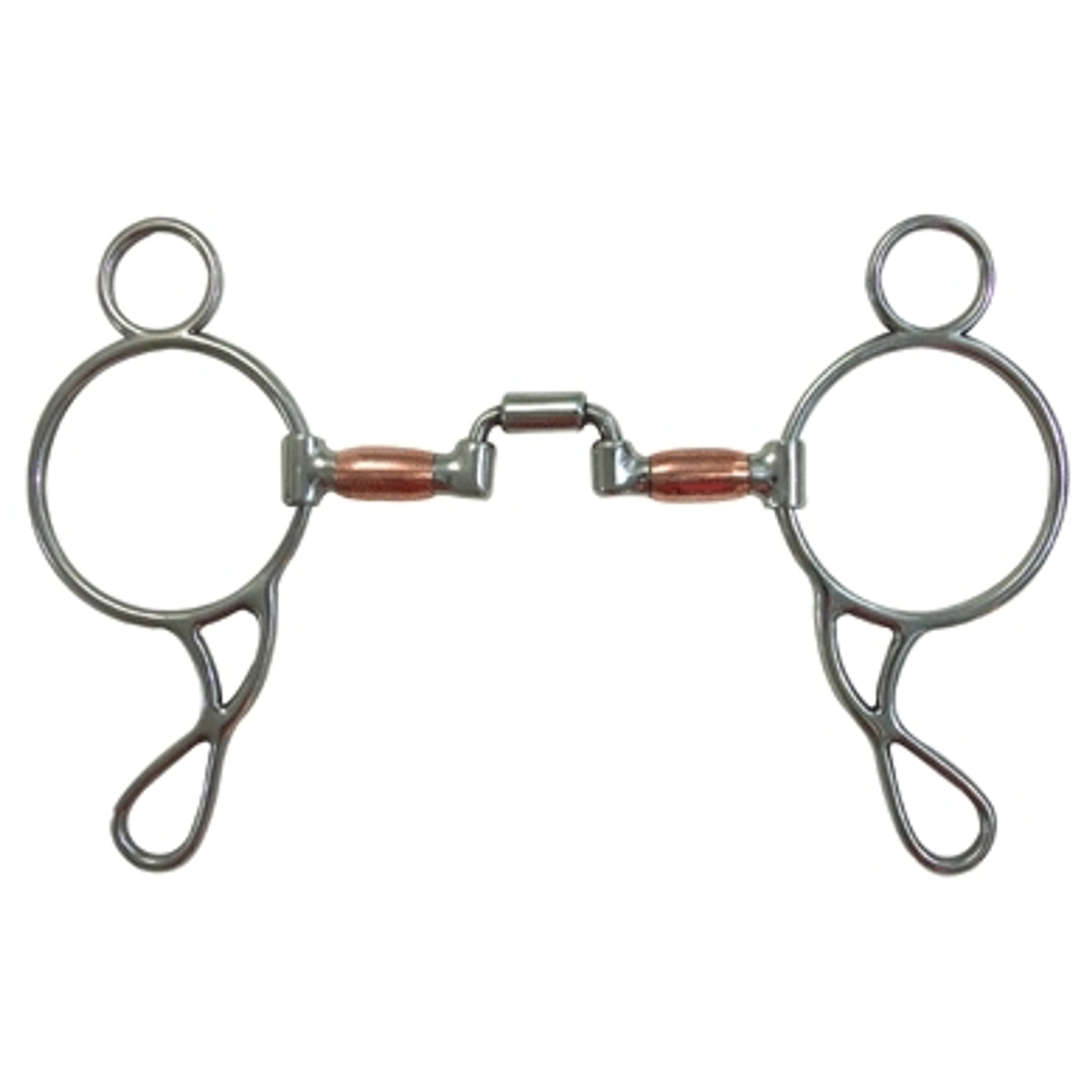 Square Low Port Wonder Gag Bit