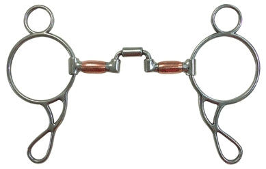 Square Low Port Wonder Gag Bit