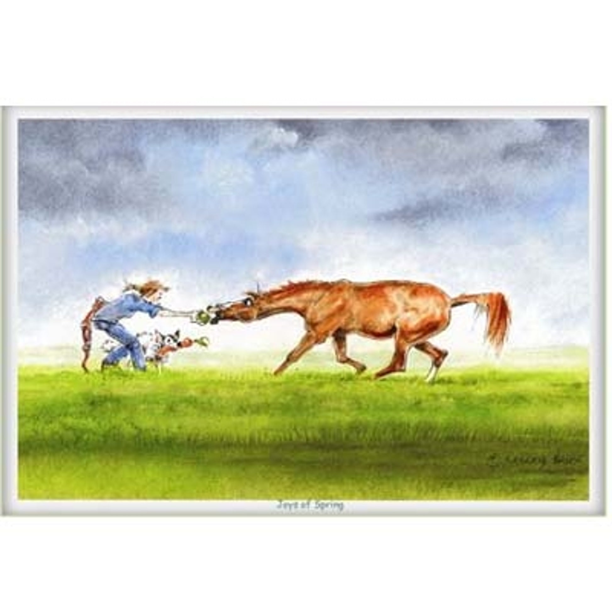 Joys of Spring Greeting Card - Pack of 6