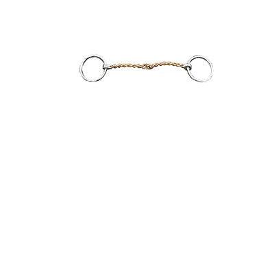 Twisted Copper Wire Bradoon Bit