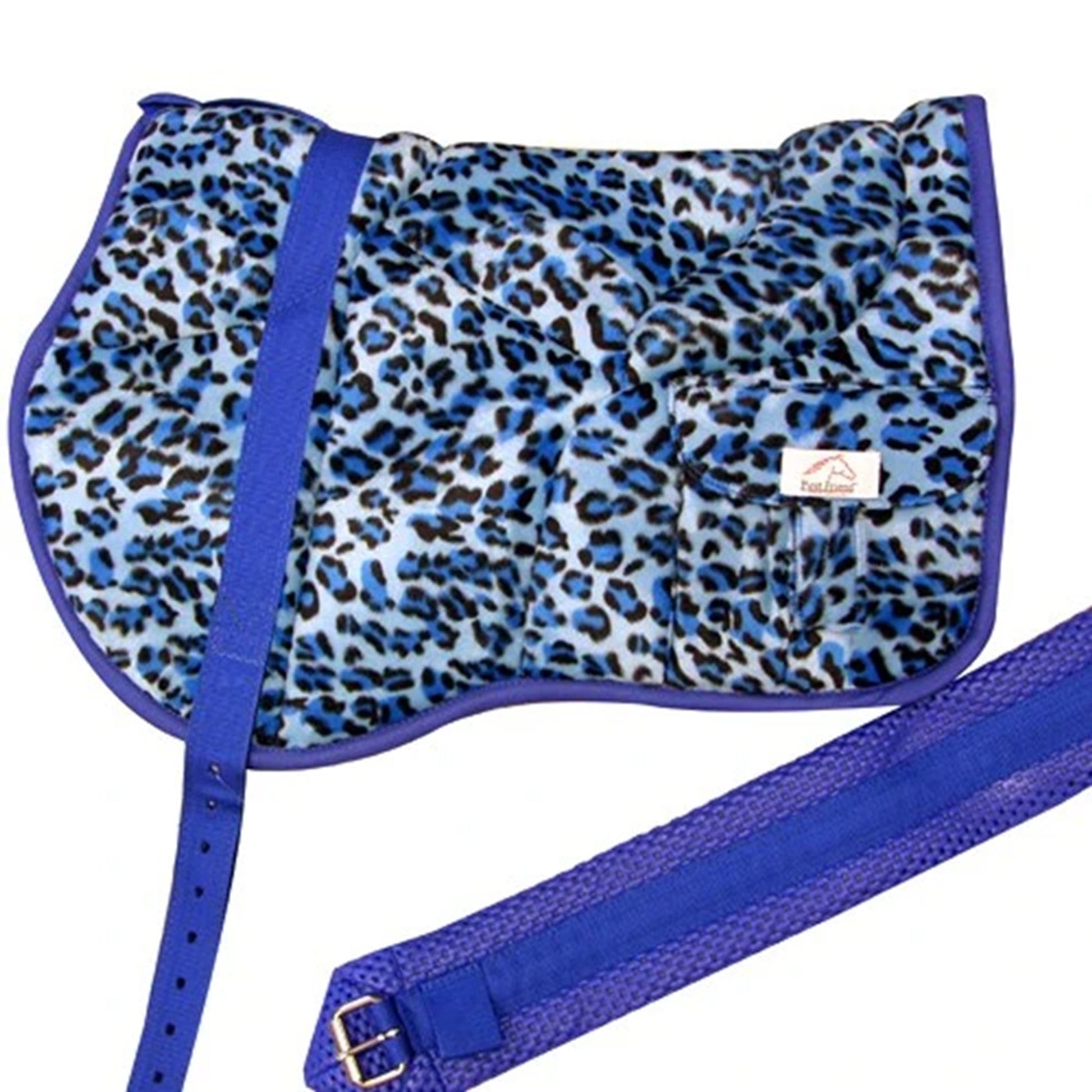 Best Friend Western Bareback Saddle Pad - Animal Print