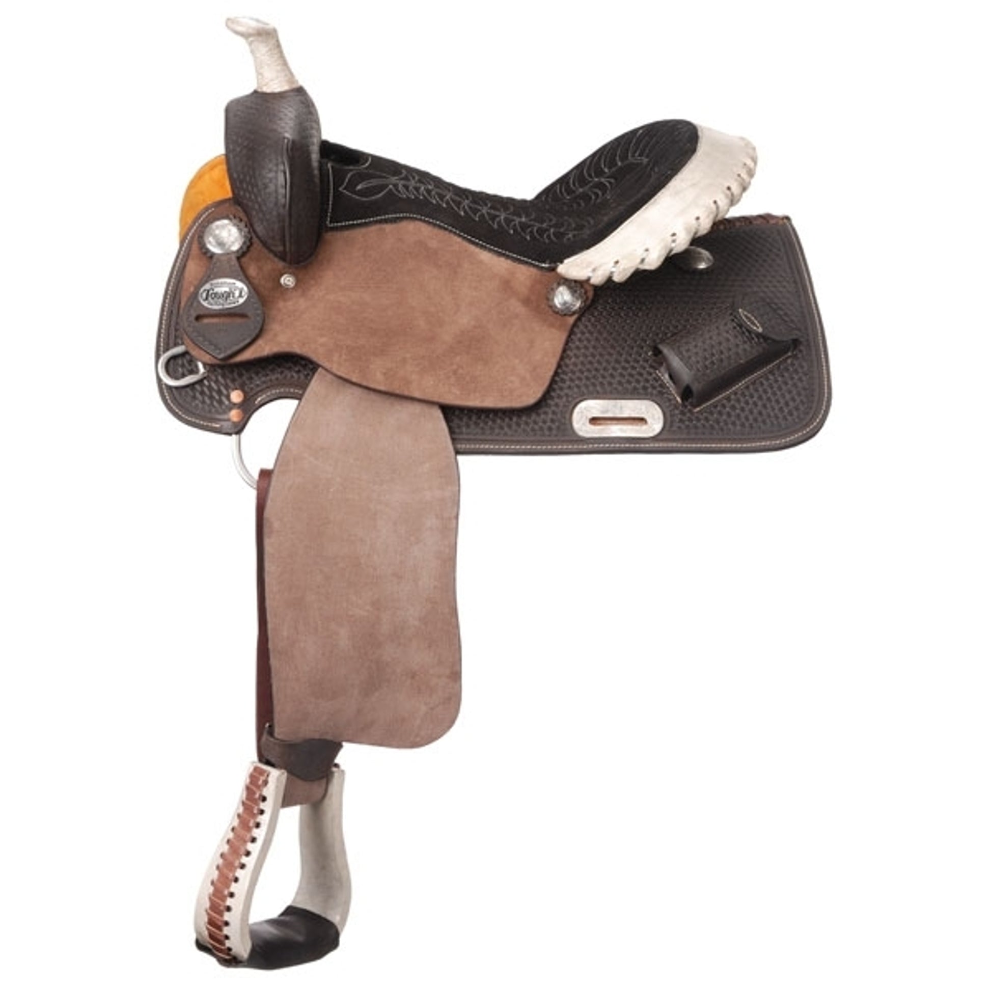 Royal King Blue Ridge Barrel Basket Saddle