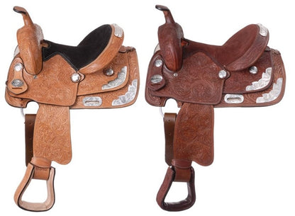Royal King Santo Silver Youth Show Saddle