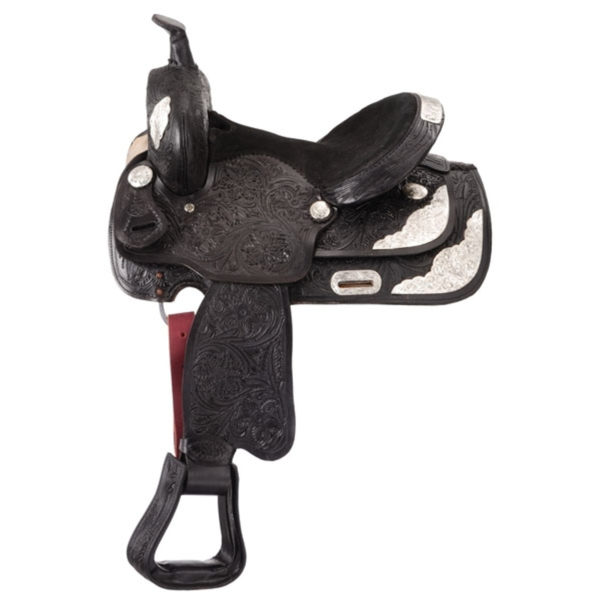 Royal King Santo Silver Youth Show Saddle