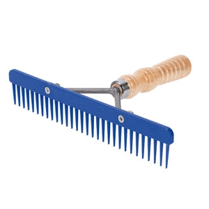 Weaver Skip Tooth Comb with Wood Handle and Replaceable Plastic Blade