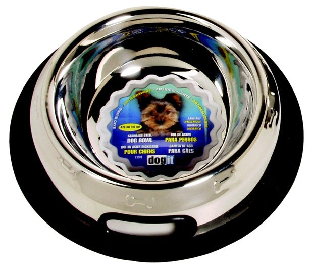 Dogit Stainless Steel Non Spill Dog Dish