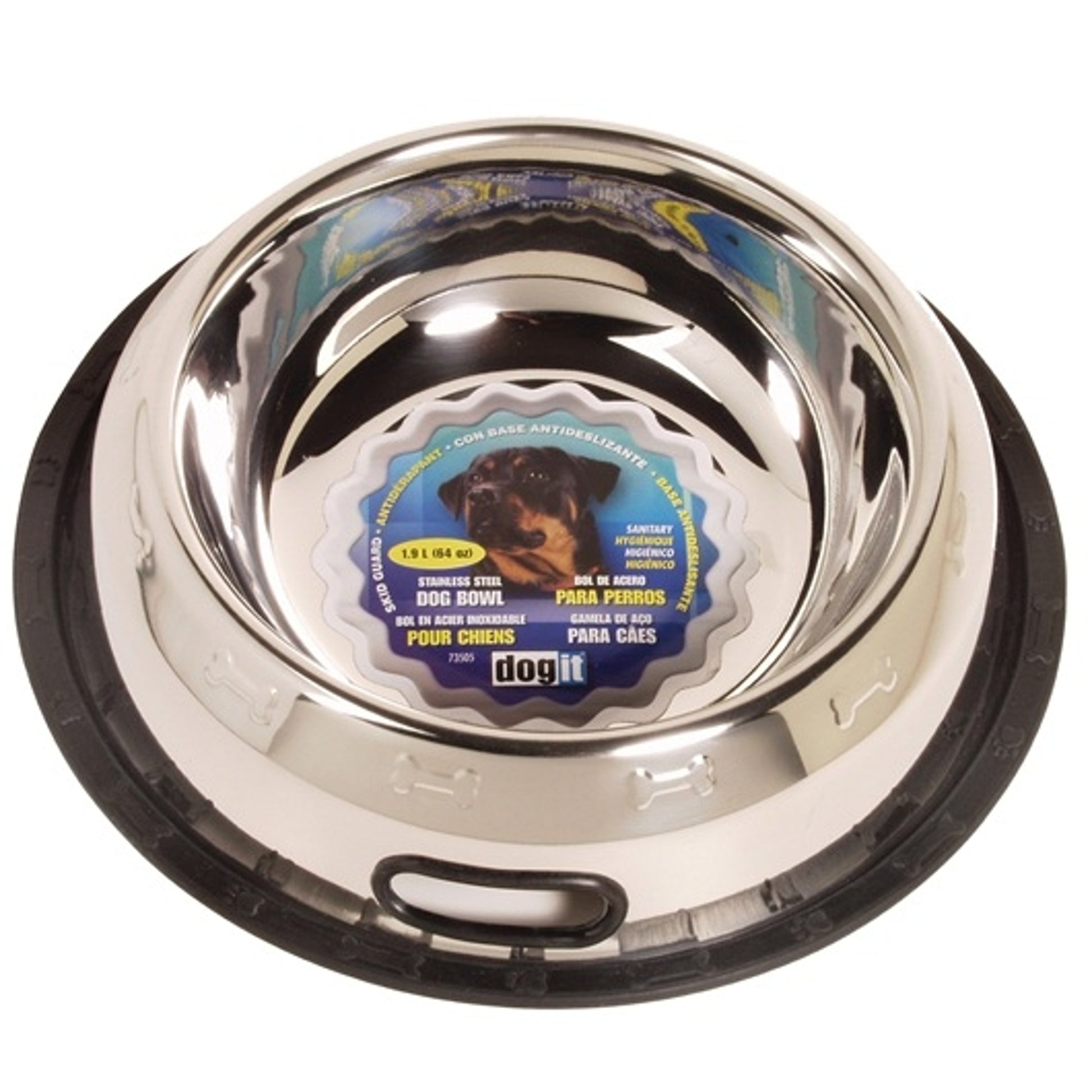 Dogit Stainless Steel Non Spill Dog Dish