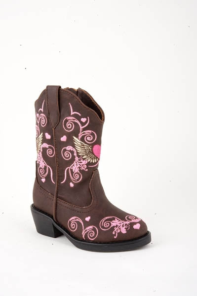 Roper Infant Winged Heart Fashion Cowgirl Boots