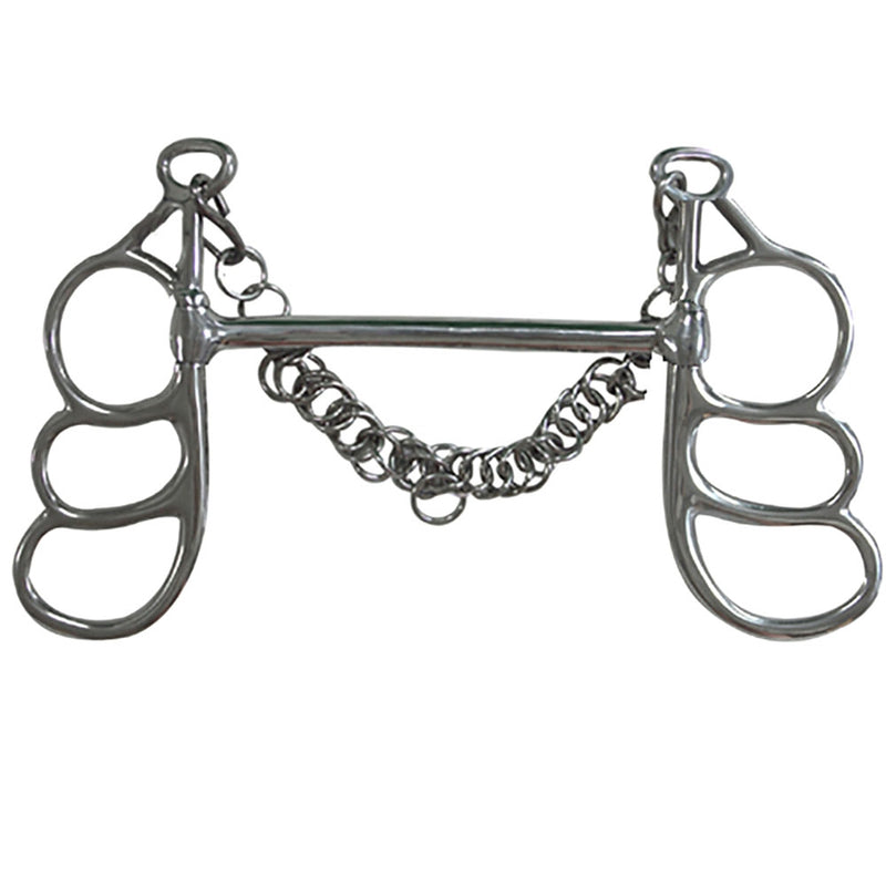 Butterfly Mullen Mouth 3 Loop Cheek Bit