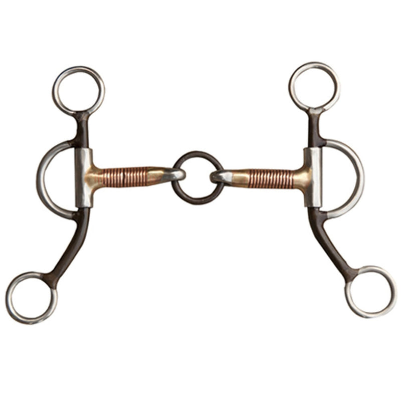 Copper Wrapped Lifesaver Jr Cow Horse Bit