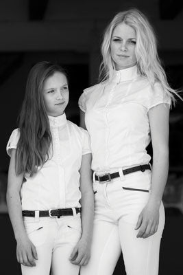 Horseware Girl's LS Competition Shirt