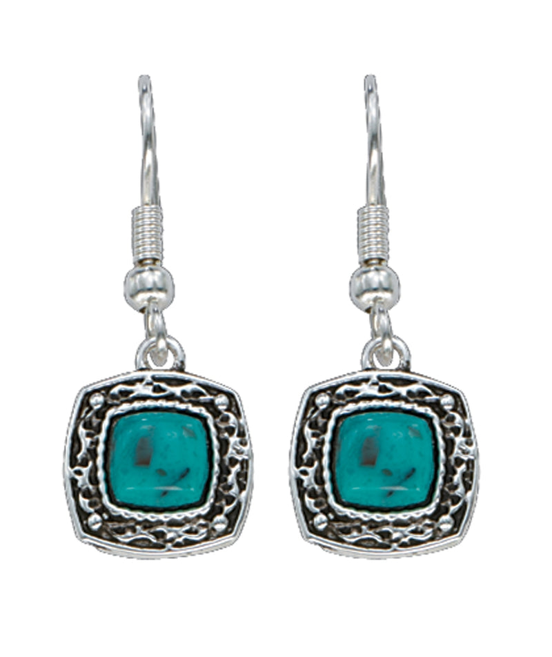 Montana Silversmiths Blue Earth Drop Earrings