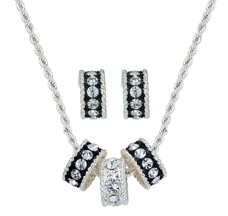 Montana Silversmiths Crystal Shine Jewelry Set