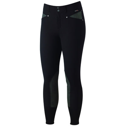 Kerrits Ladies Cross-Over Kneepatch Breeches