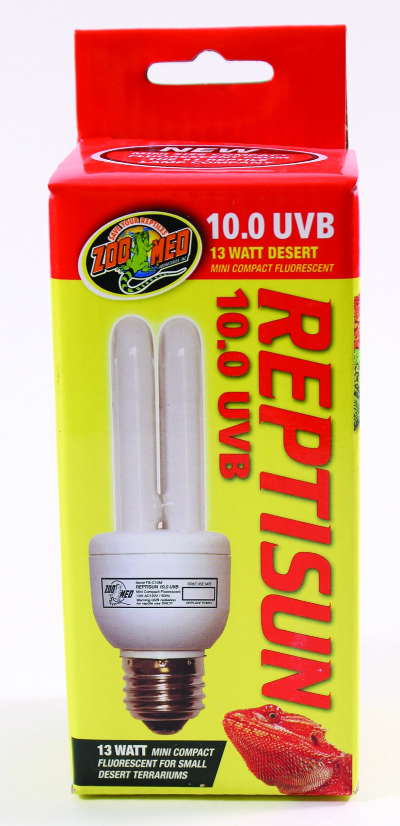 Zoo Med Reptisun 10.0 Uvb Mini Compact Fluorescent Bulb