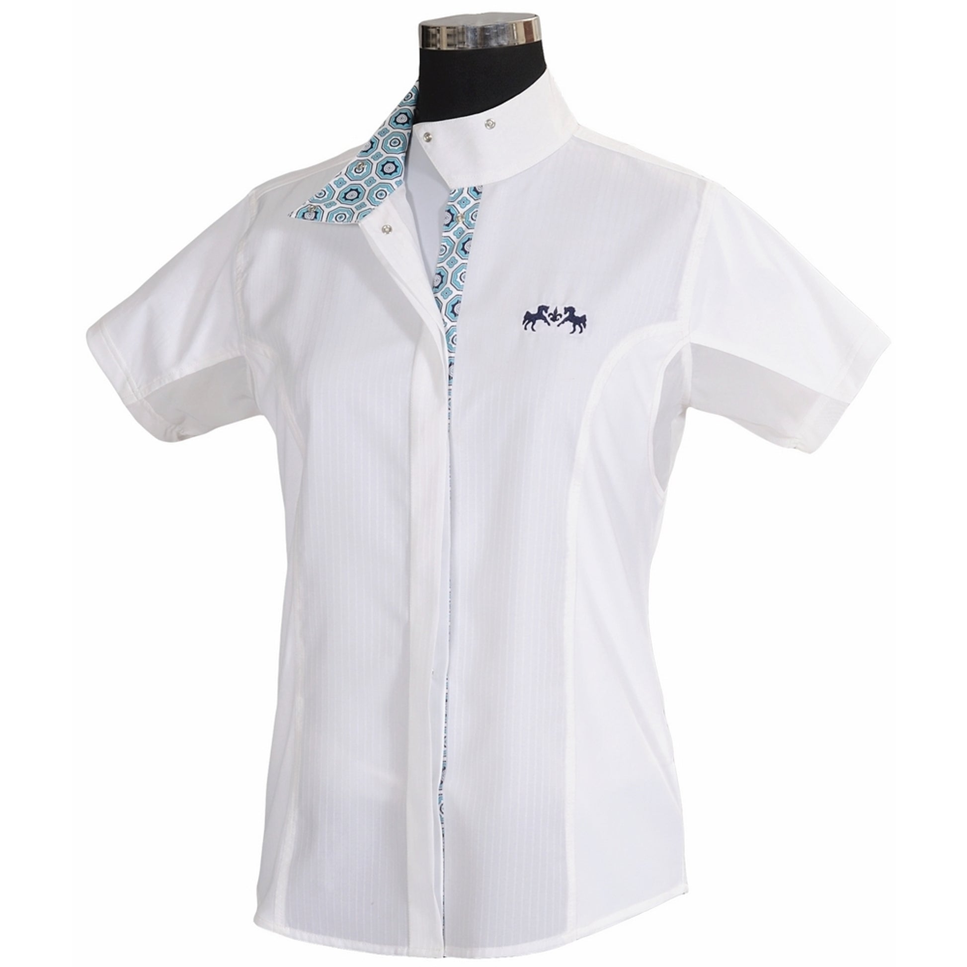 Equine Couture Kids Kelsey Short Sleeve Show Shirt