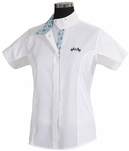 Equine Couture Kids Kelsey Short Sleeve Show Shirt