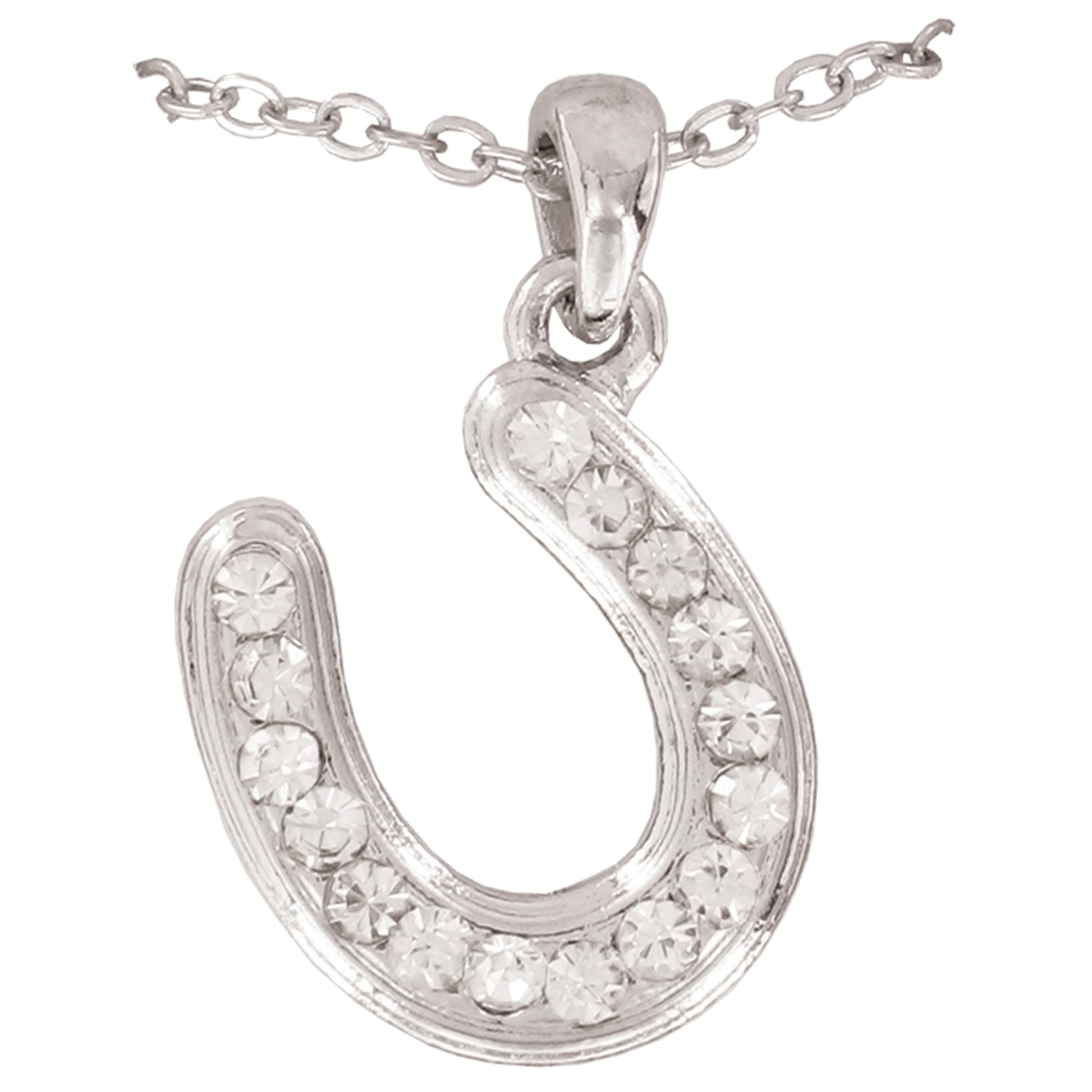 Crystal Horseshoe Necklace