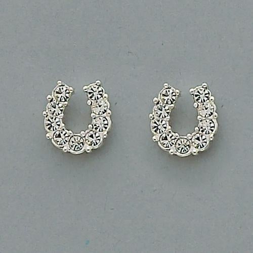 Sparkly Horsehoe Earrings