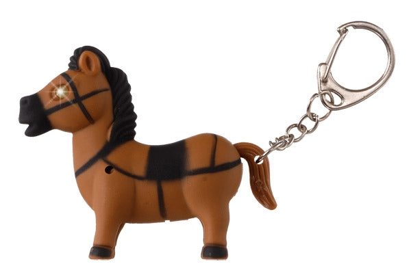 Tough-1 Light Up Horse Keychain