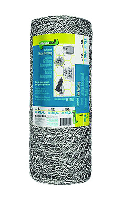 Galvanized Hex Netting - 1" Mesh