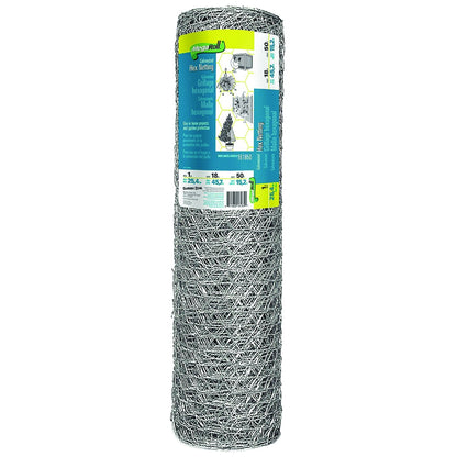 Galvanized Hex Netting - 1" Mesh