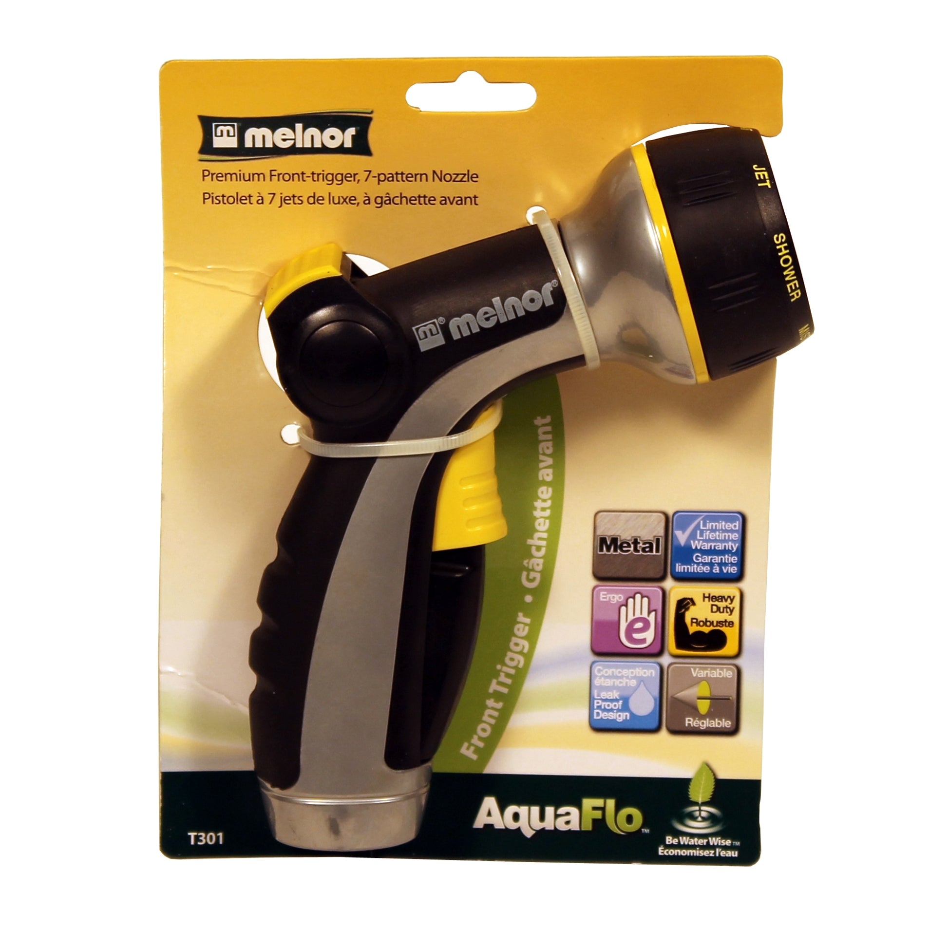 Melnor R901 Melnor Premium Metal Front Trigger Multi Patter Nozzle– HorseLoverZ