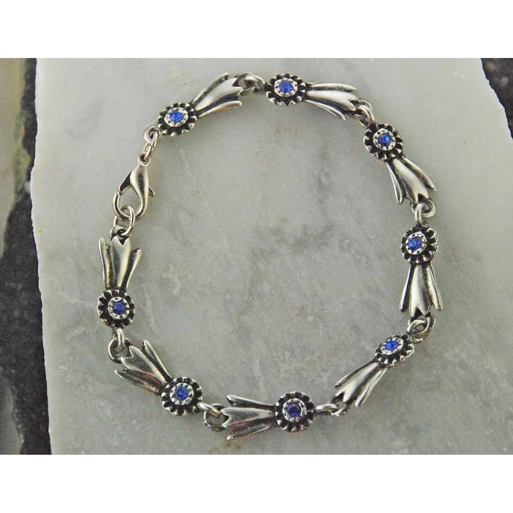 Finishing Touch Blue Ribbon Bracelet