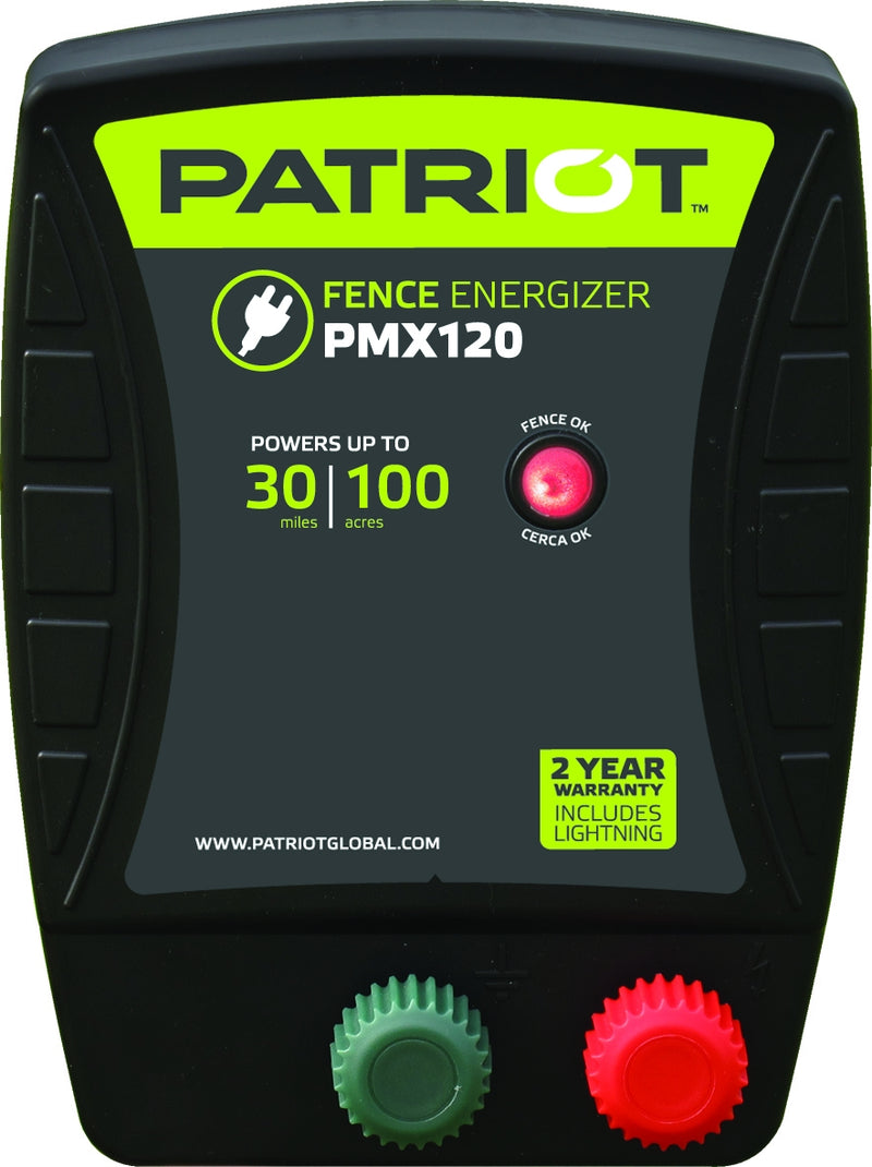 PATRIOT PMX120 AC Fence Charger - 110V