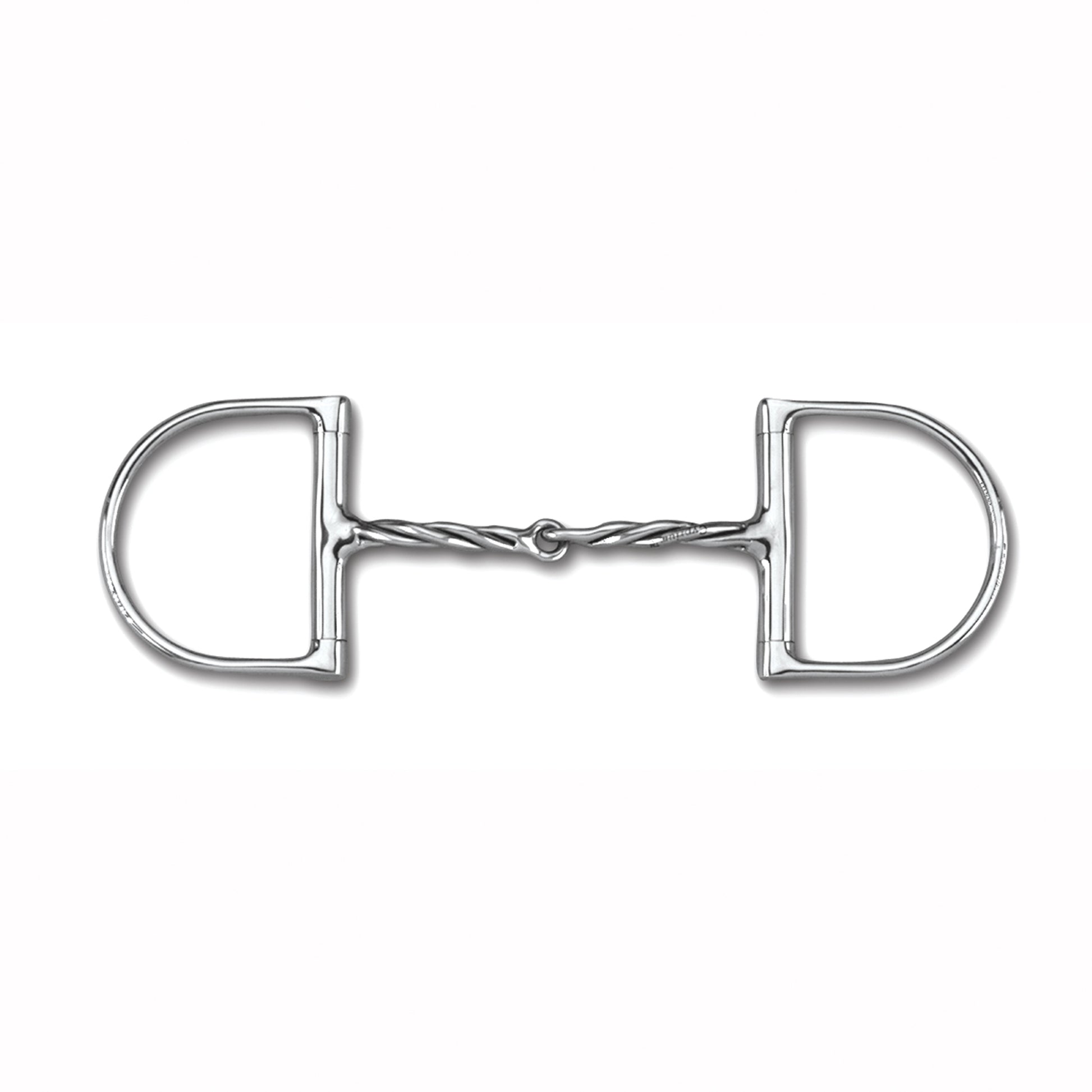 Myler Level 1 English Dee Cyprium Twisted Snaffle Bit With O Hooks