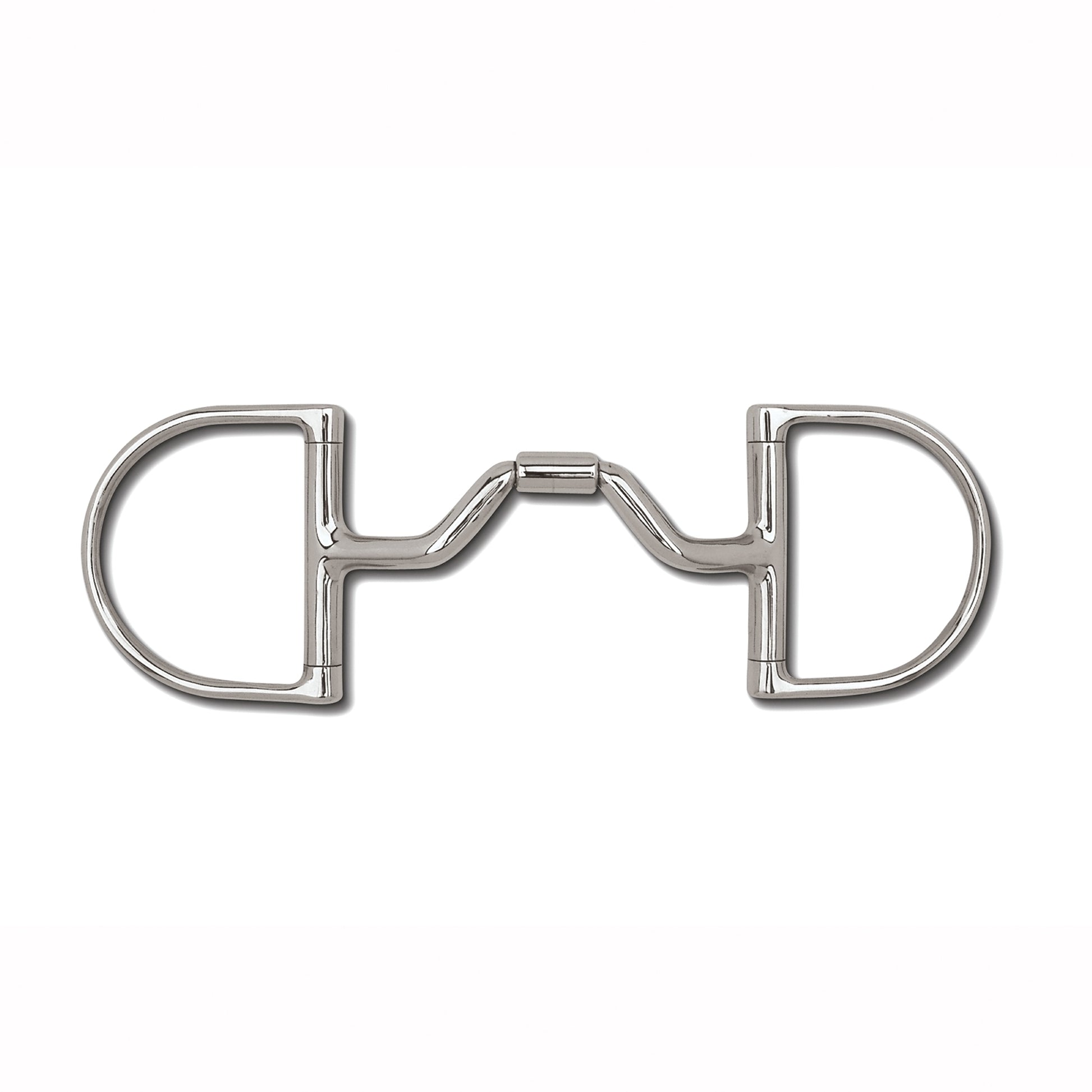 Myler Level 3 English Dee Ported Barrel Bit with o Hooks
