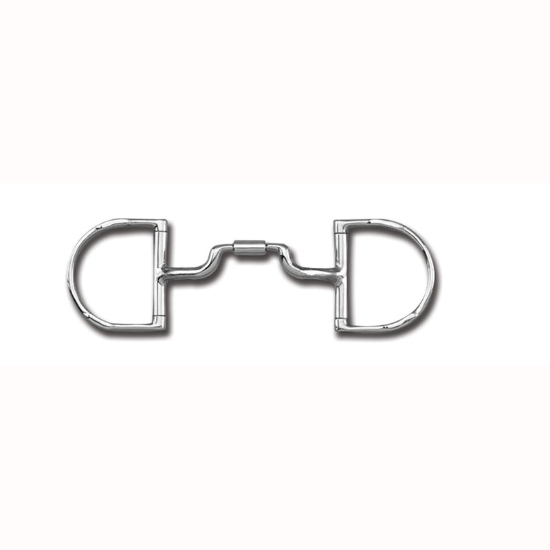 Myler Level 1 English Dee Twisted Snaffle Bit With Hooks