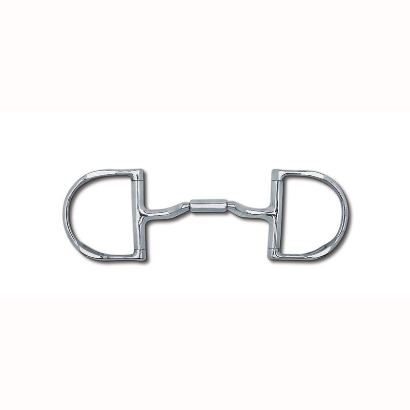 Myler Level 2-3 English Dee Forward Tilt Ported Barrel Bit With Hooks