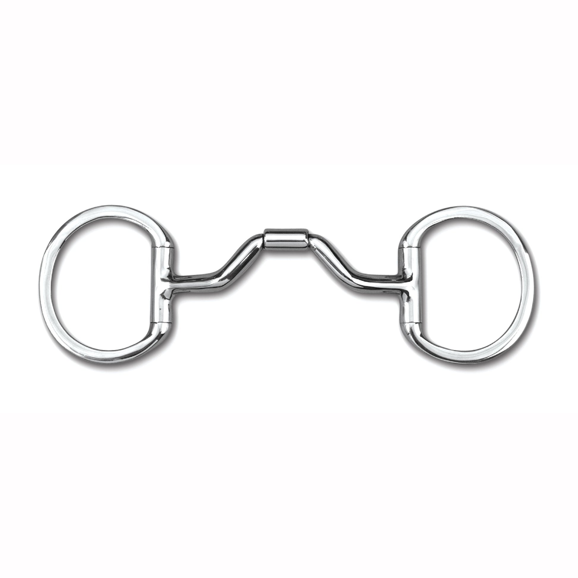 Myler Level 3 Stainless Steel Ported Barrel Eggbutt Bit with o Hooks