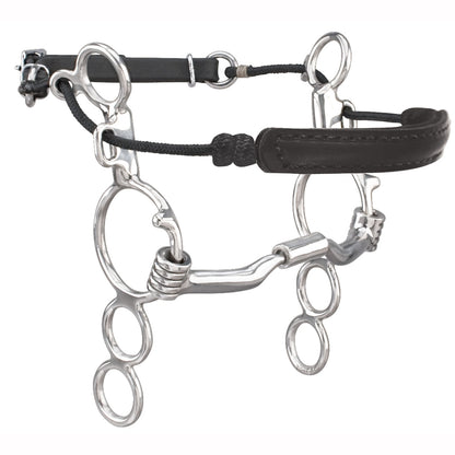 Myler Level 2 3-Ring Sweet Iron Low Port Combination Bit