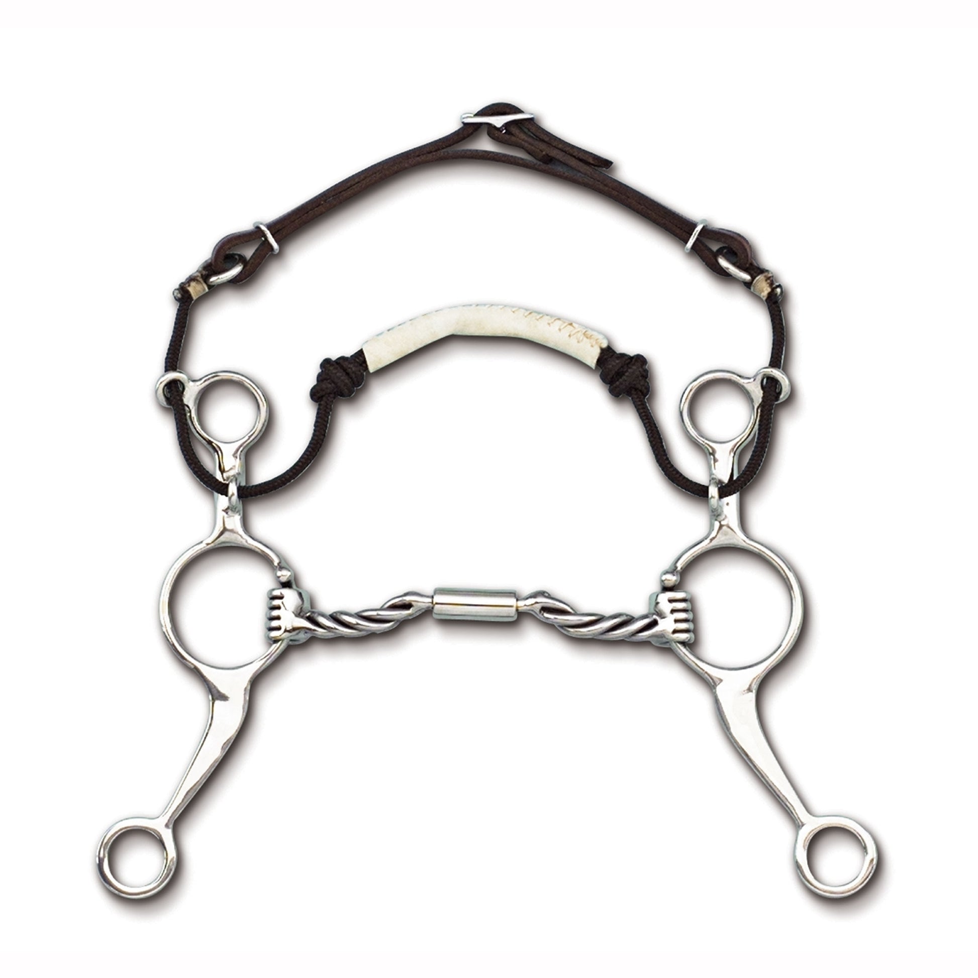 Myler Level 2 Long Shank Combo Sweet Iron Low Port Twist Comfort Snaffle