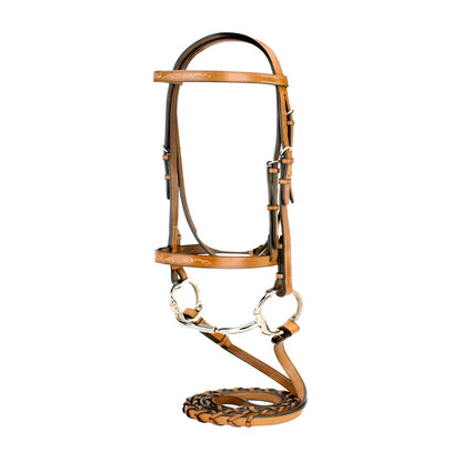 Toklat Silverleaf Fancy Bridle with Matching Reins