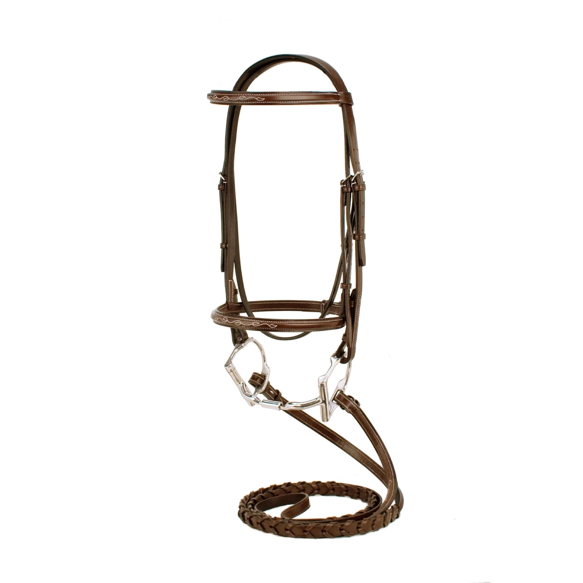 Toklat Silverleaf Fancy Sqare Raised Bridle with Reins