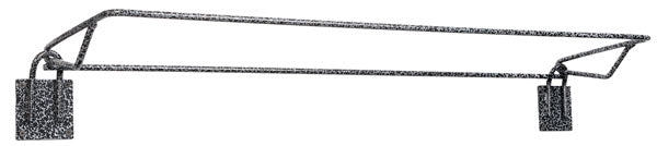Tough-1 Fold Down Blanket Rack in Hammered Finish