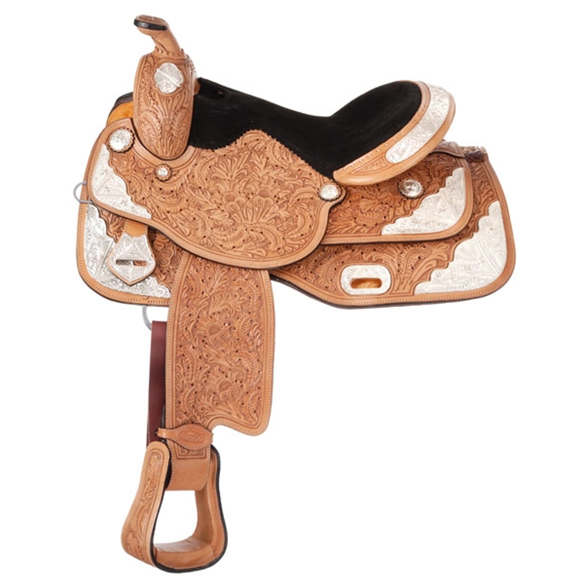 Royal King Seven Oaks Silver Show Saddle Gaited Cross