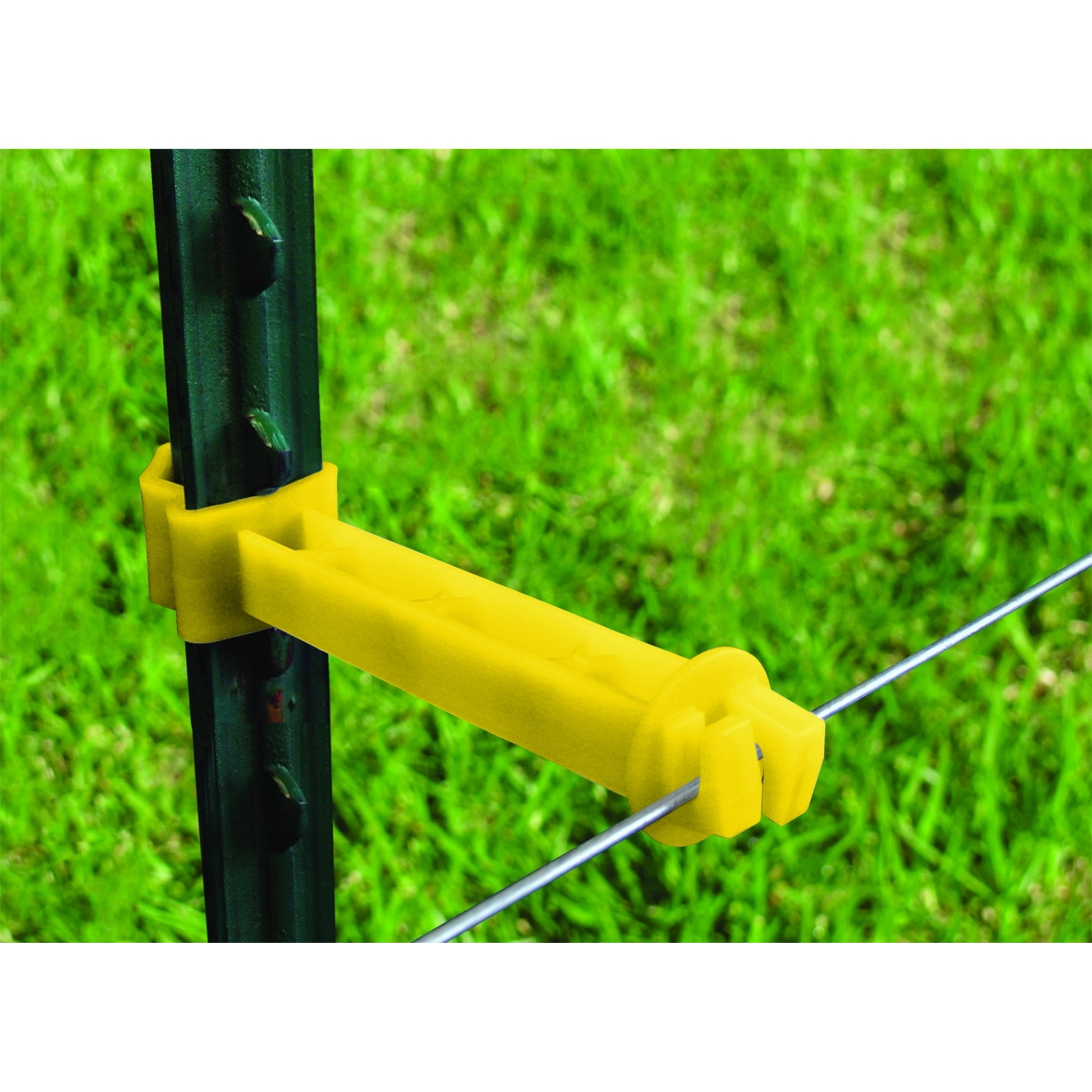 Front Side T-Post Extender - 5", Yellow
