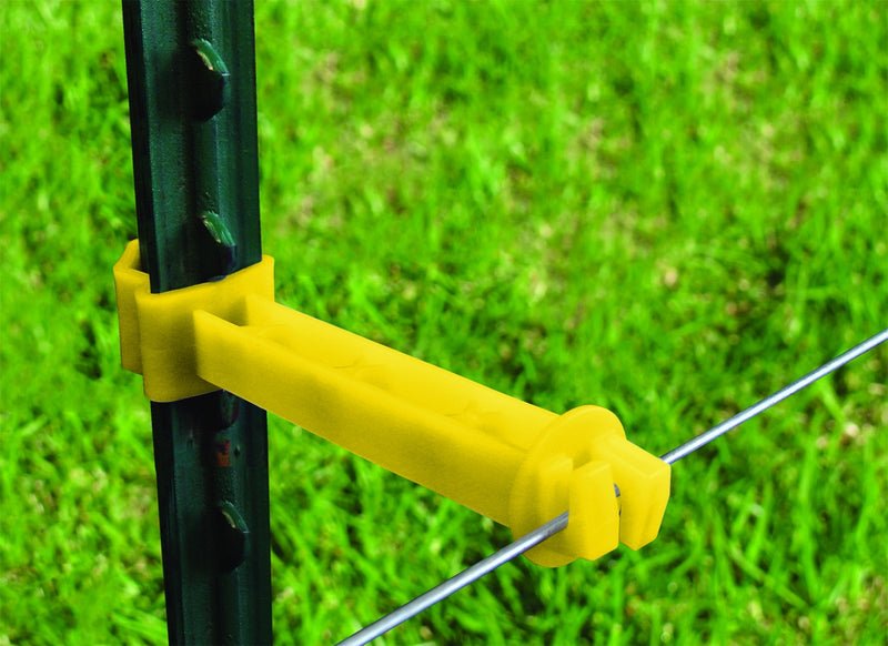 Front Side T-Post Extender - 5", Yellow